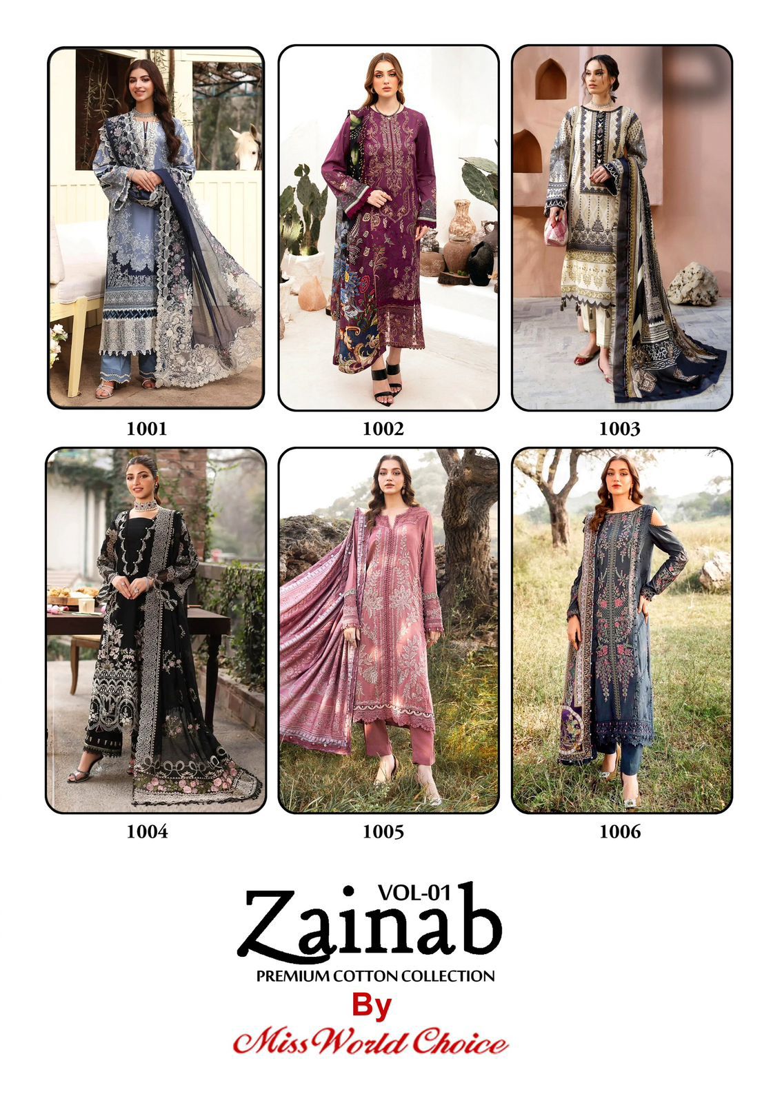Zainab Readymade Pakistani Lawn Suit - Elegant Design, High Quality