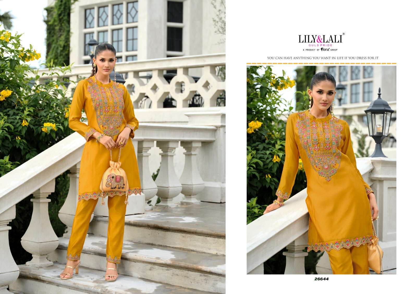 Pure Tissue Silk Premium Work Co Ord Set