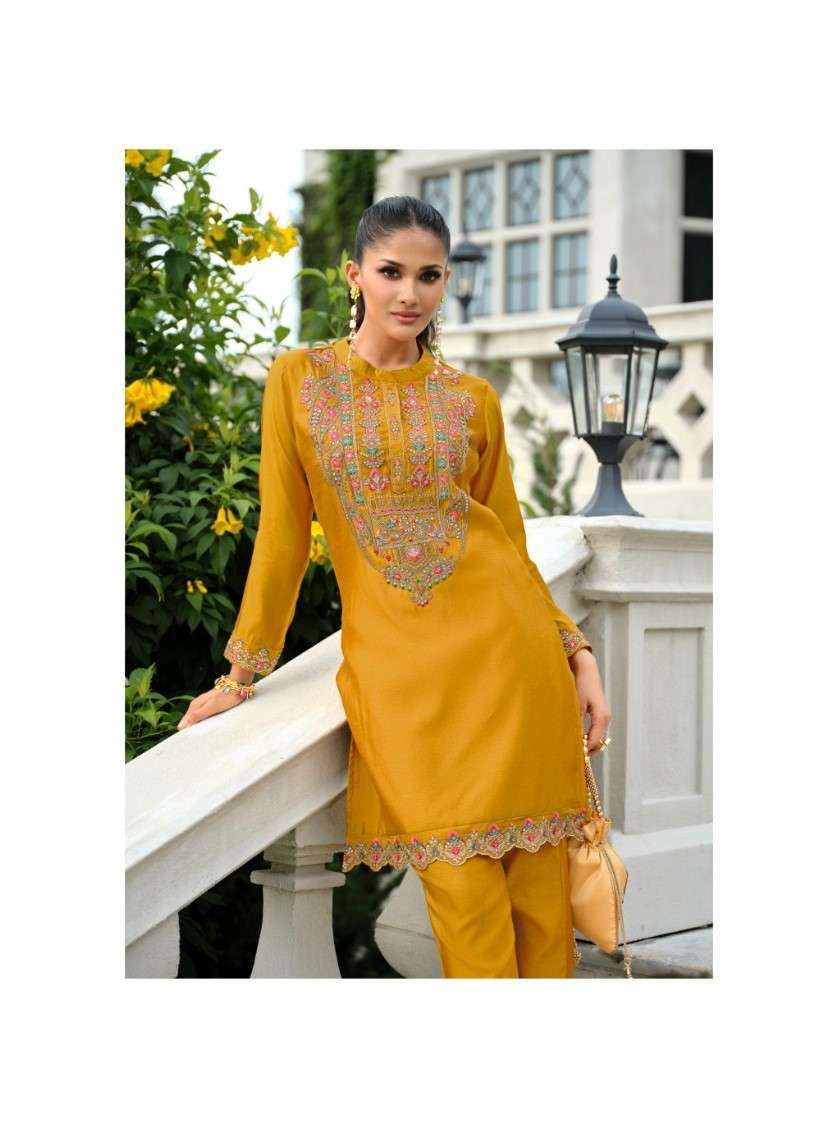 Pure Tissue Silk Premium Work Co Ord Set