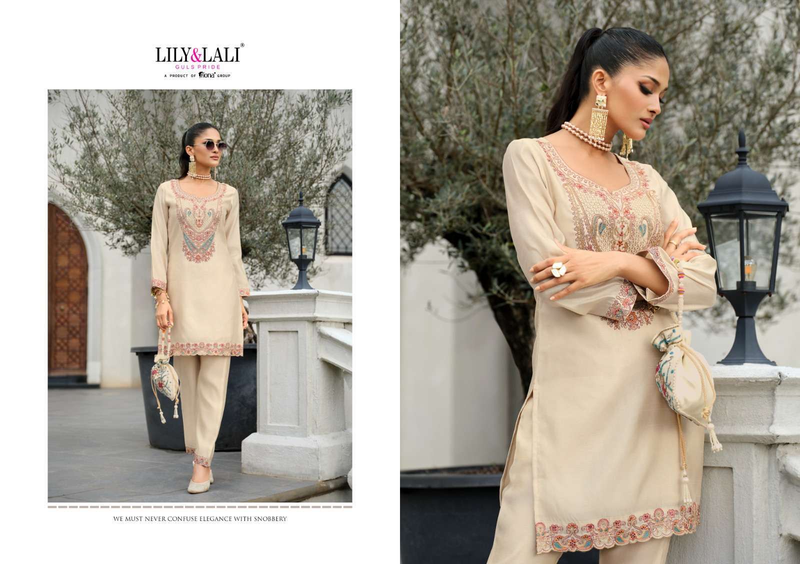 Pure Tissue Silk Premium Work Co Ord Set