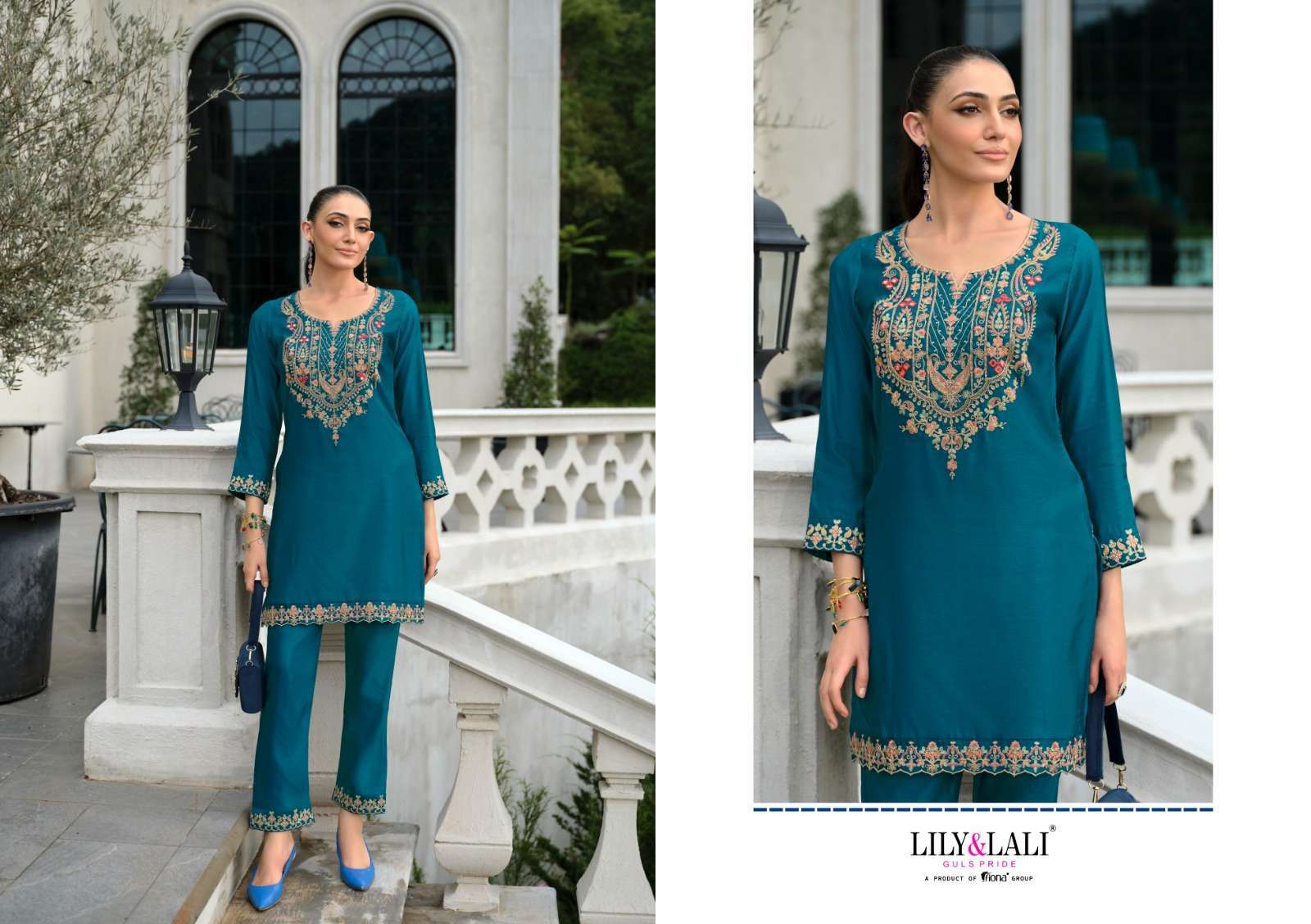 Pure Tissue Silk Premium Work Co Ord Set