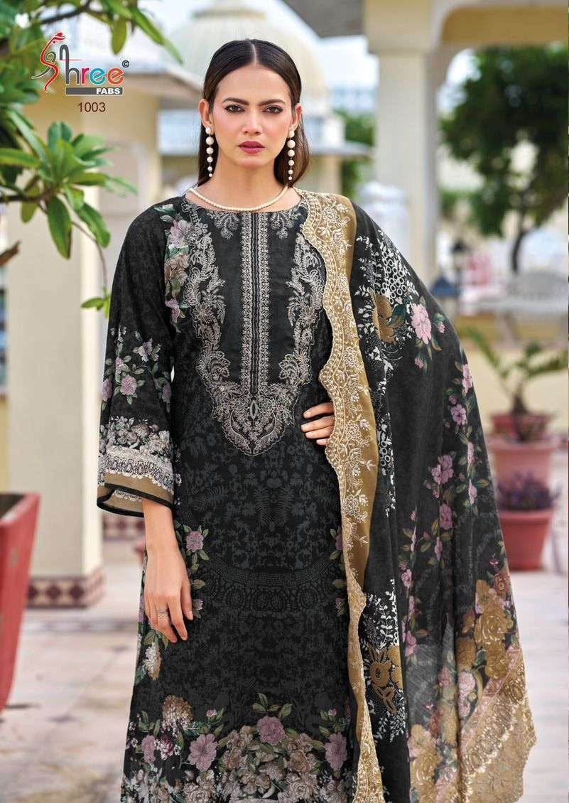Elegant Pure Cotton Printed Suit with Embroidered Dupatta