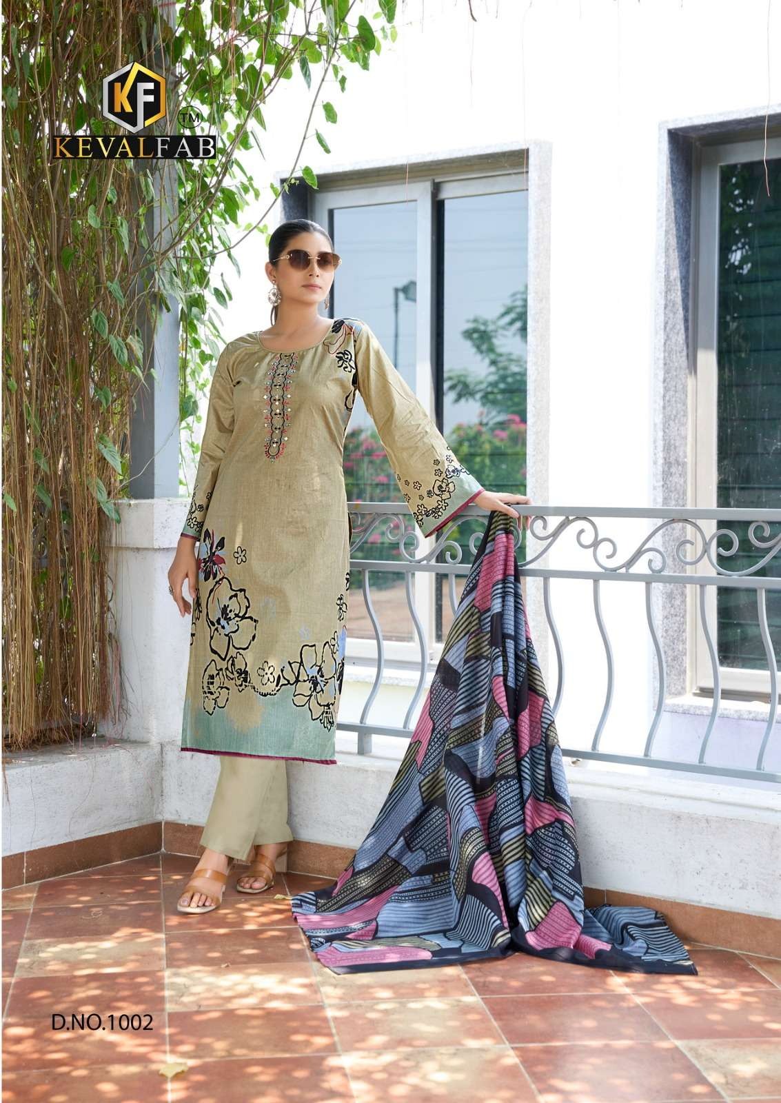 Keval Fab Aalaya  Pure Heavy Cotton Readymade Suit - Pakistani Salwar Kameez Readymade