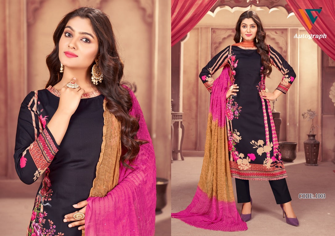 Vandana Autograph - Pakistani Digital Print Readymade Suit for Women