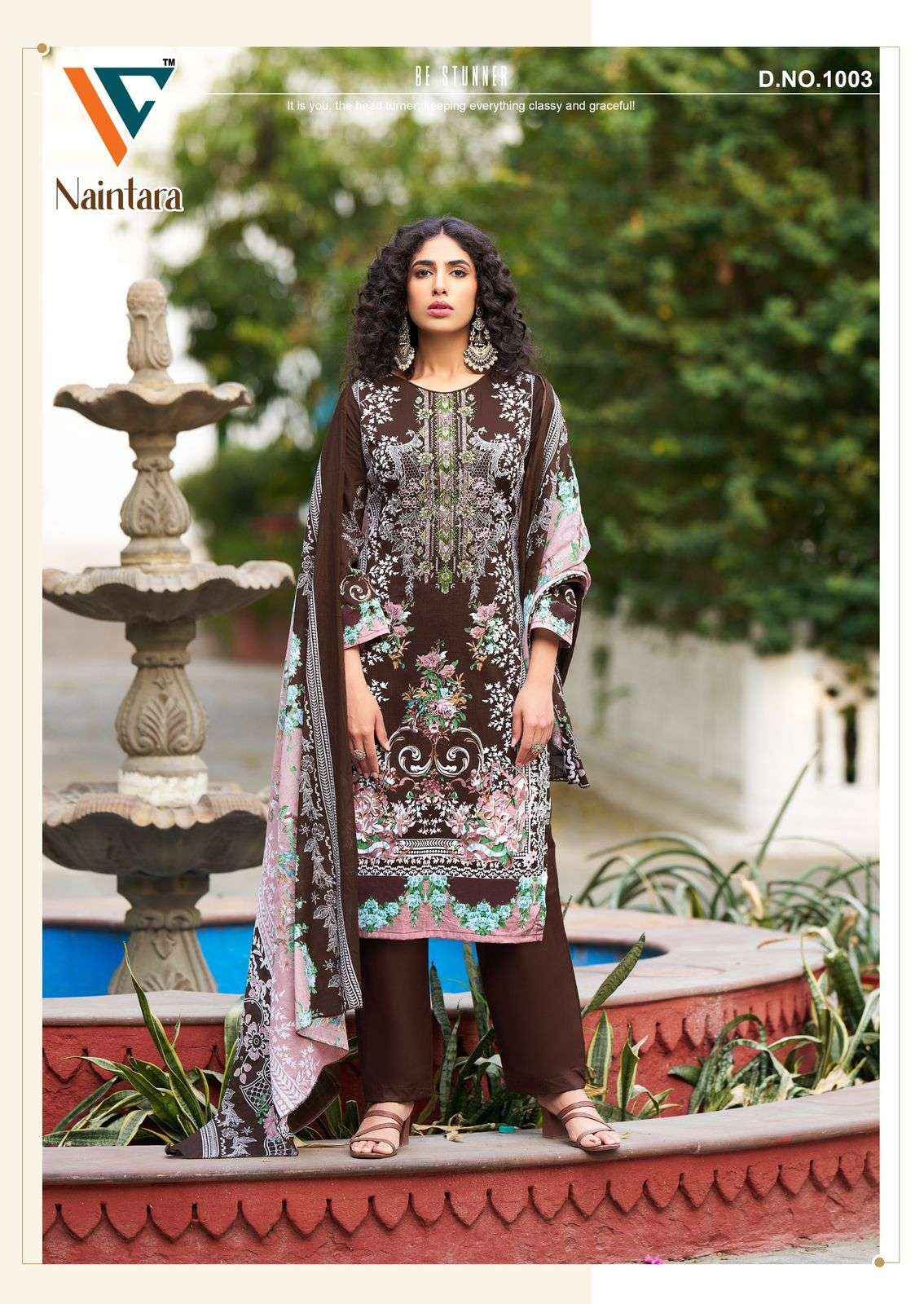 Vandana Creation Naintara - Cotton Readymade Salwar Suit Set