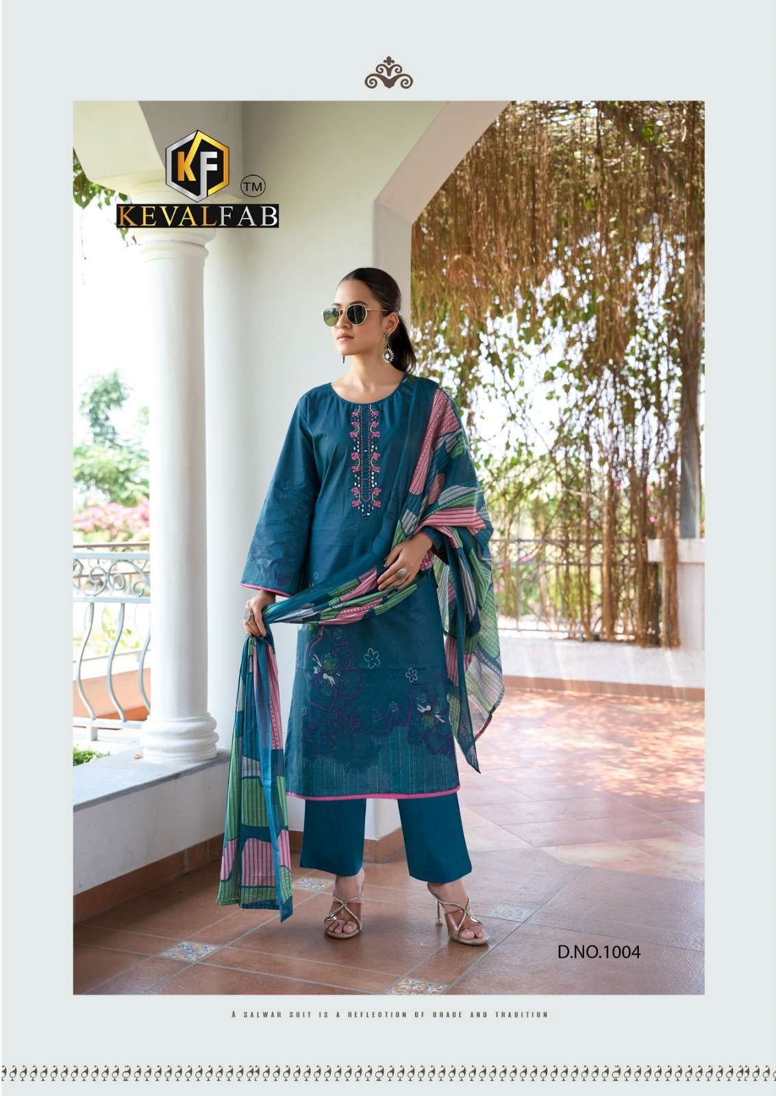 Keval Fab Aalaya  Pure Heavy Cotton Readymade Suit - Pakistani Salwar Kameez Readymade