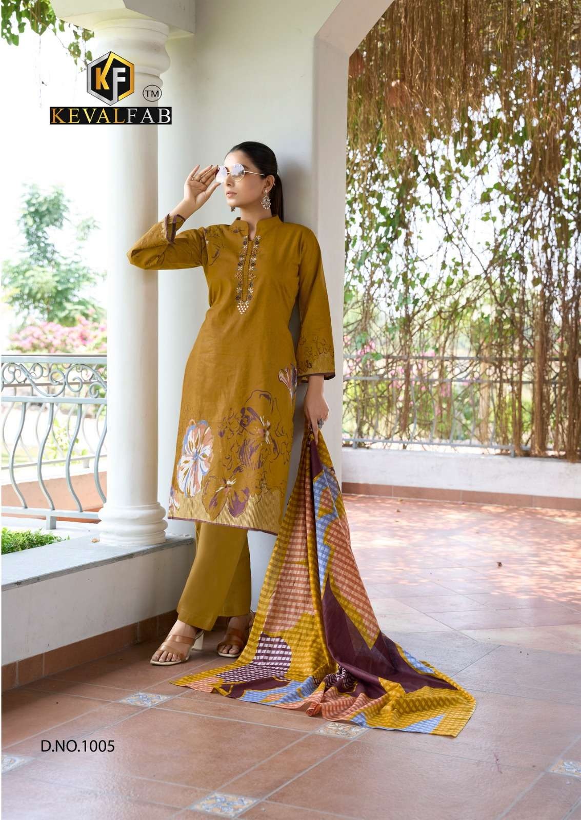 Keval Fab Aalaya  Pure Heavy Cotton Readymade Suit - Pakistani Salwar Kameez Readymade