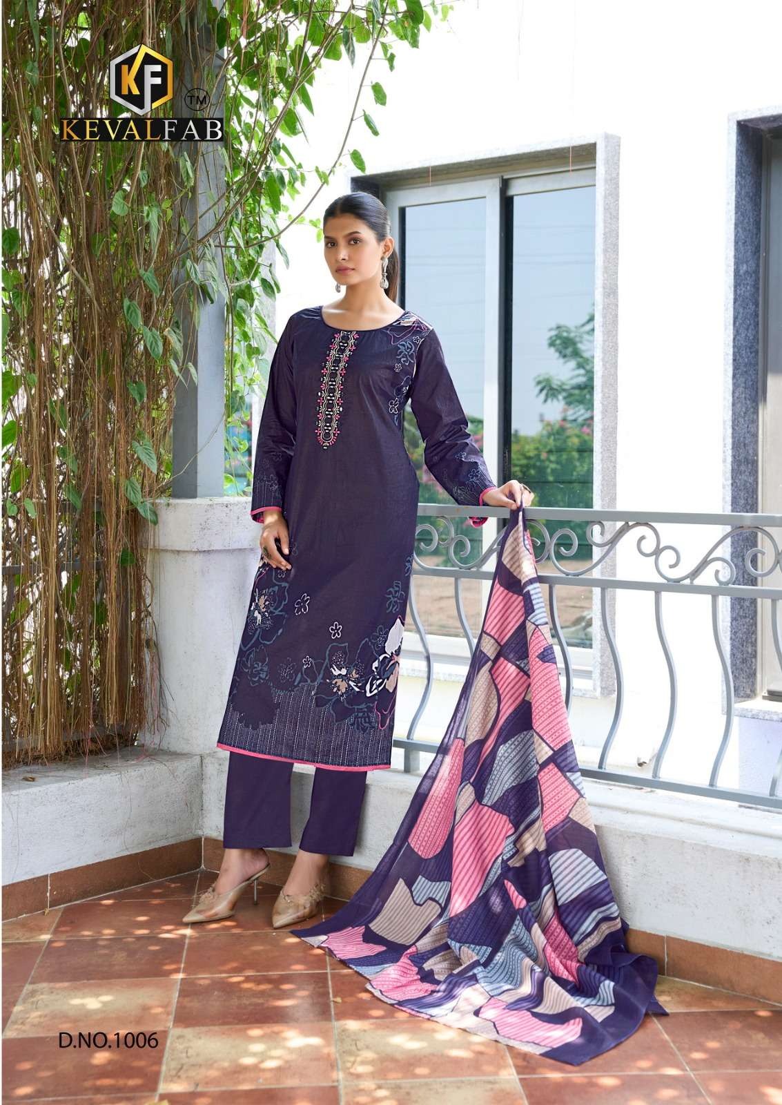 Keval Fab Aalaya  Pure Heavy Cotton Readymade Suit - Pakistani Salwar Kameez Readymade