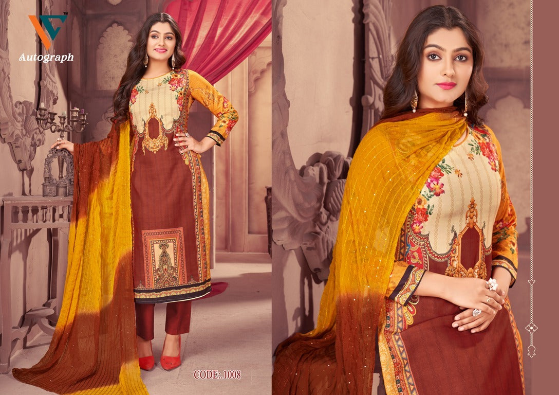 Vandana Autograph - Pakistani Digital Print Readymade Suit for Women