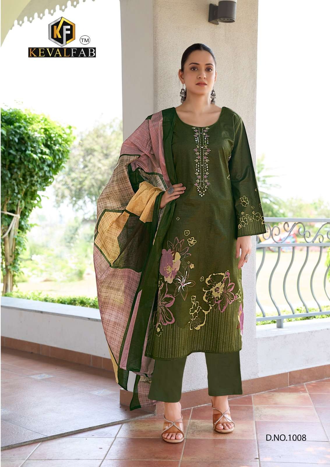 Keval Fab Aalaya  Pure Heavy Cotton Readymade Suit - Pakistani Salwar Kameez Readymade