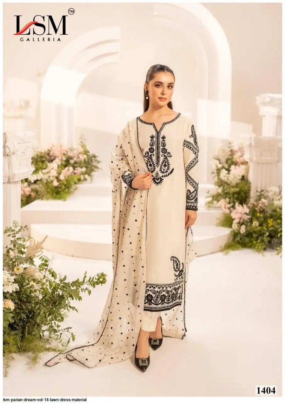 Parian Dream | Pure Heavy Lawn Cotton Suits | Pakistani Salwar Kameez Dress Material