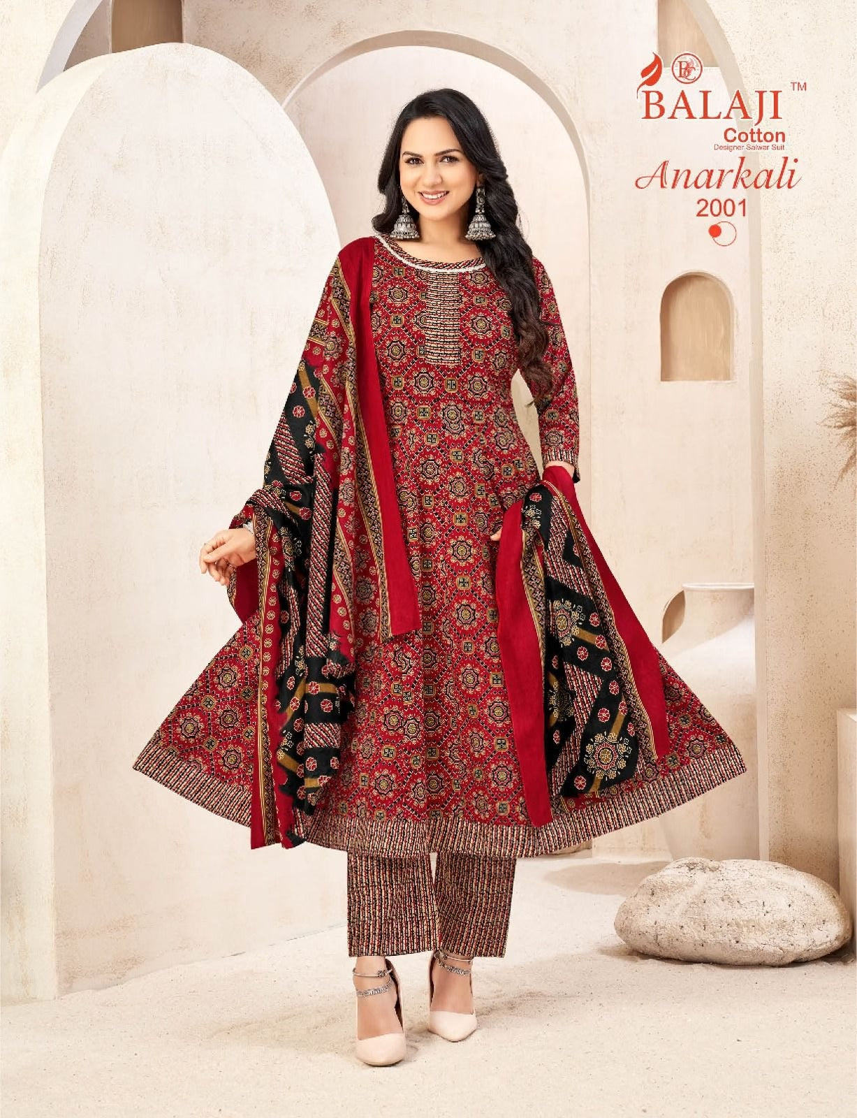Anarkali Suit | Premium Readymade Anarkali Cotton Suits for Women