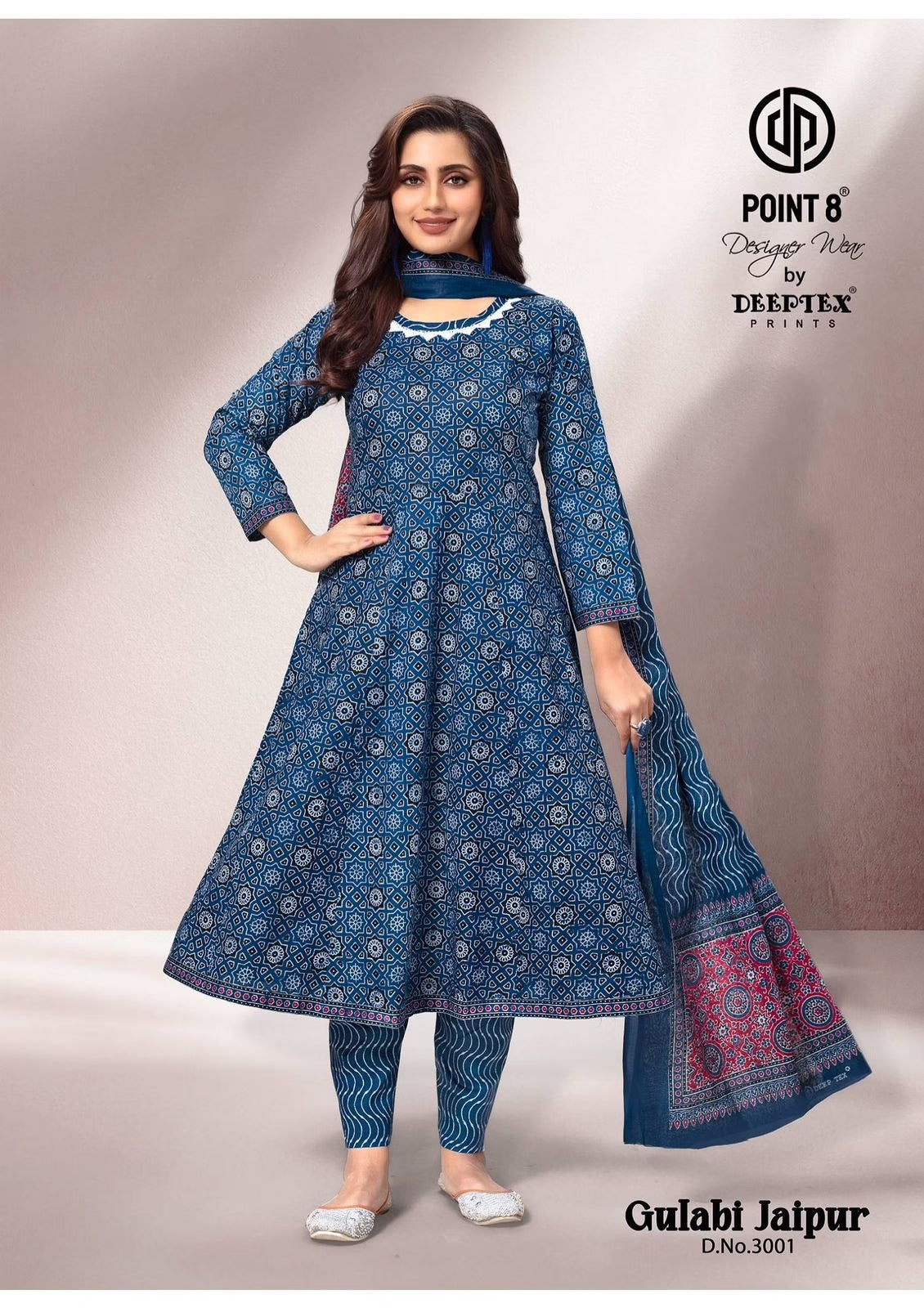 Deeptex Anarkali - Premium Cotton Readymade Anarkali Suits for Women