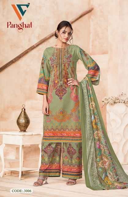 Vandana Creation Panghat - Cotton Dress Material - Readymade Salwar Suit