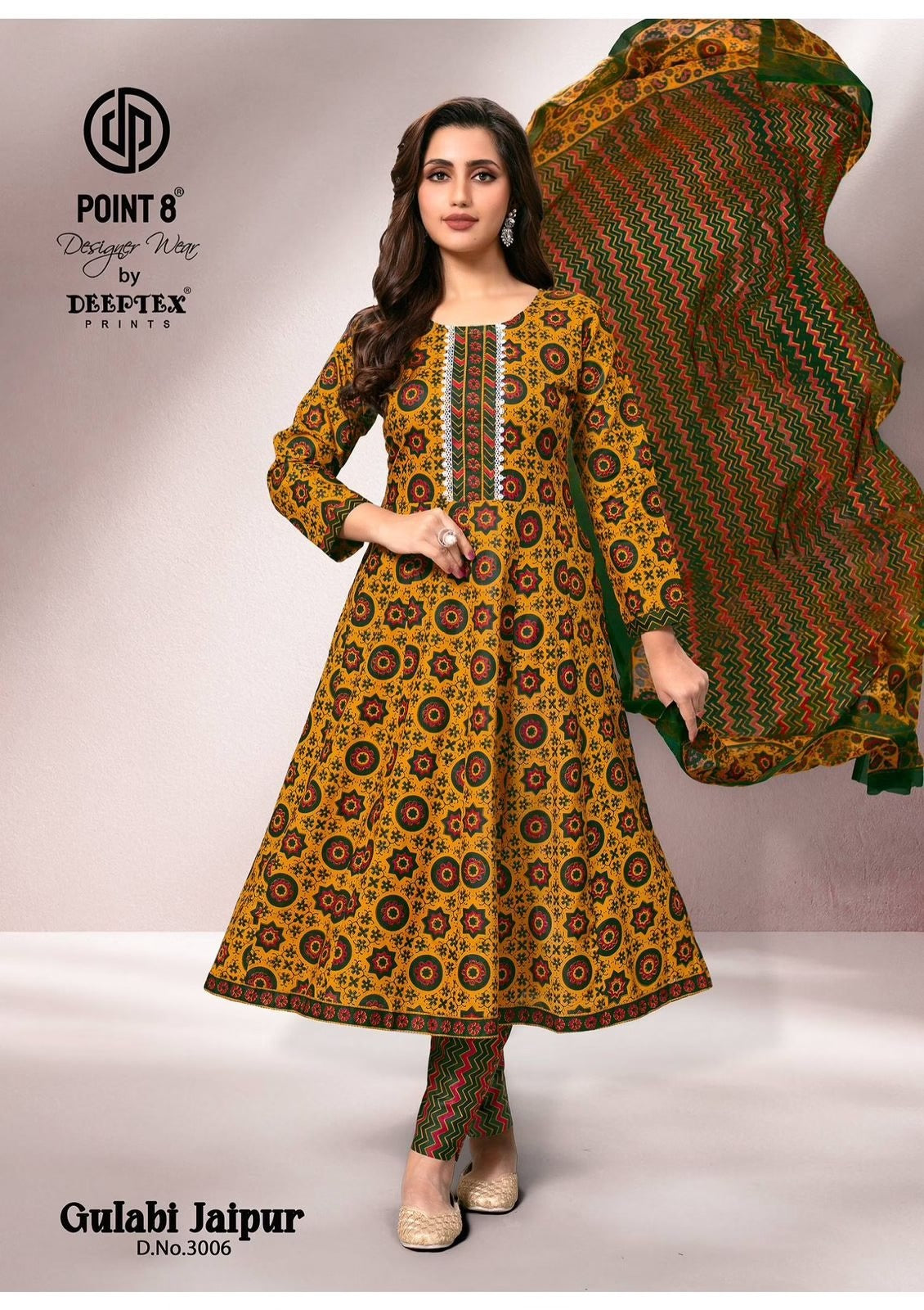 Deeptex Anarkali - Premium Cotton Readymade Anarkali Suits for Women