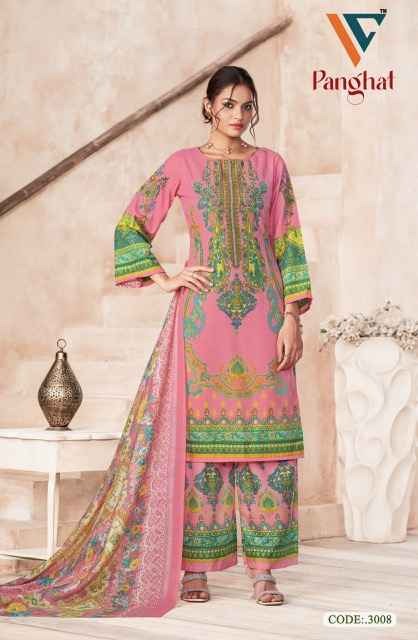 Vandana Creation Panghat - Cotton Dress Material - Readymade Salwar Suit