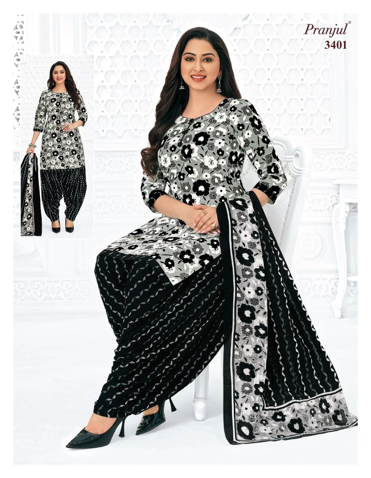 Pranjul Priyanshi Readymade Cotton Suit Collection | Stitched Kurta Pant Set for Women
