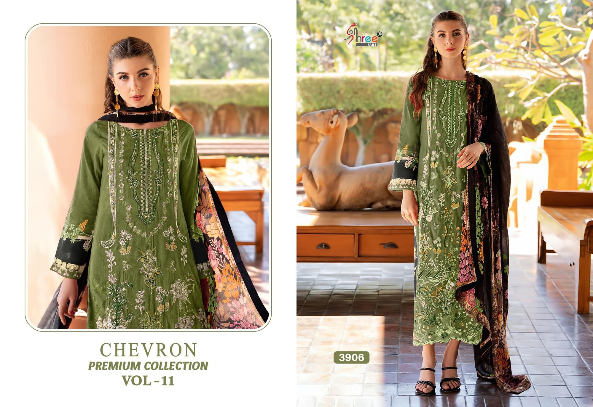 Pure Cotton Dress Material for Women | Self-Embroidered Unstitched Salwar Suit Set with Patch Work & Dupatta