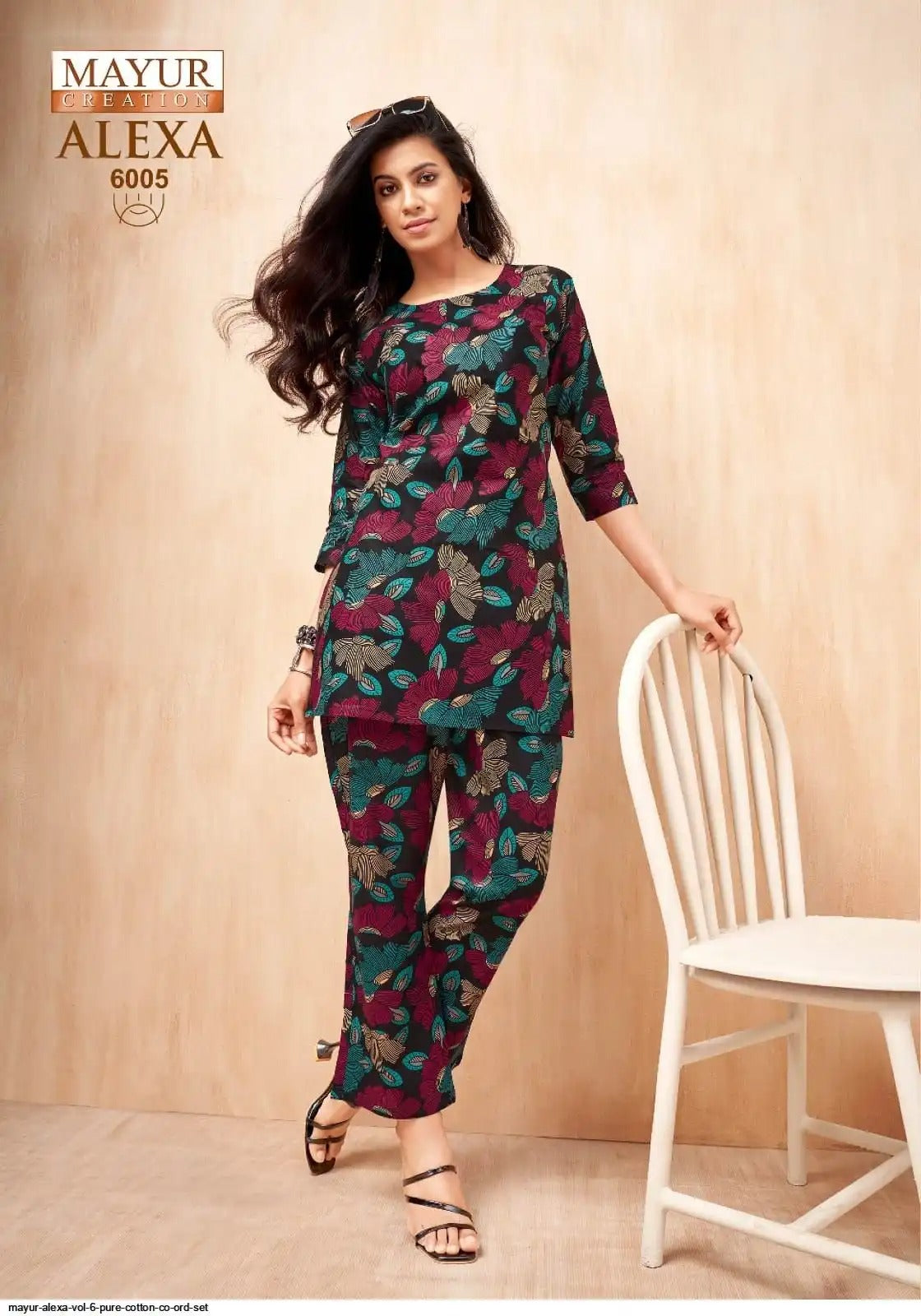 Mayur Alexa - Pure Cotton Co-Ord Set - Stylish Ethnic Wear