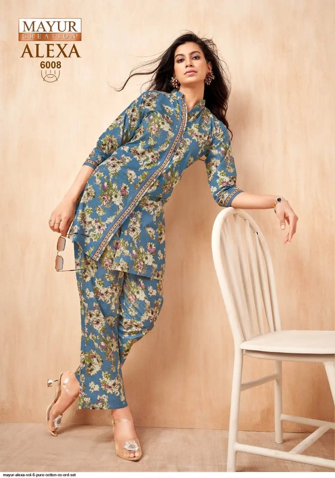 Mayur Alexa - Pure Cotton Co-Ord Set - Stylish Ethnic Wear