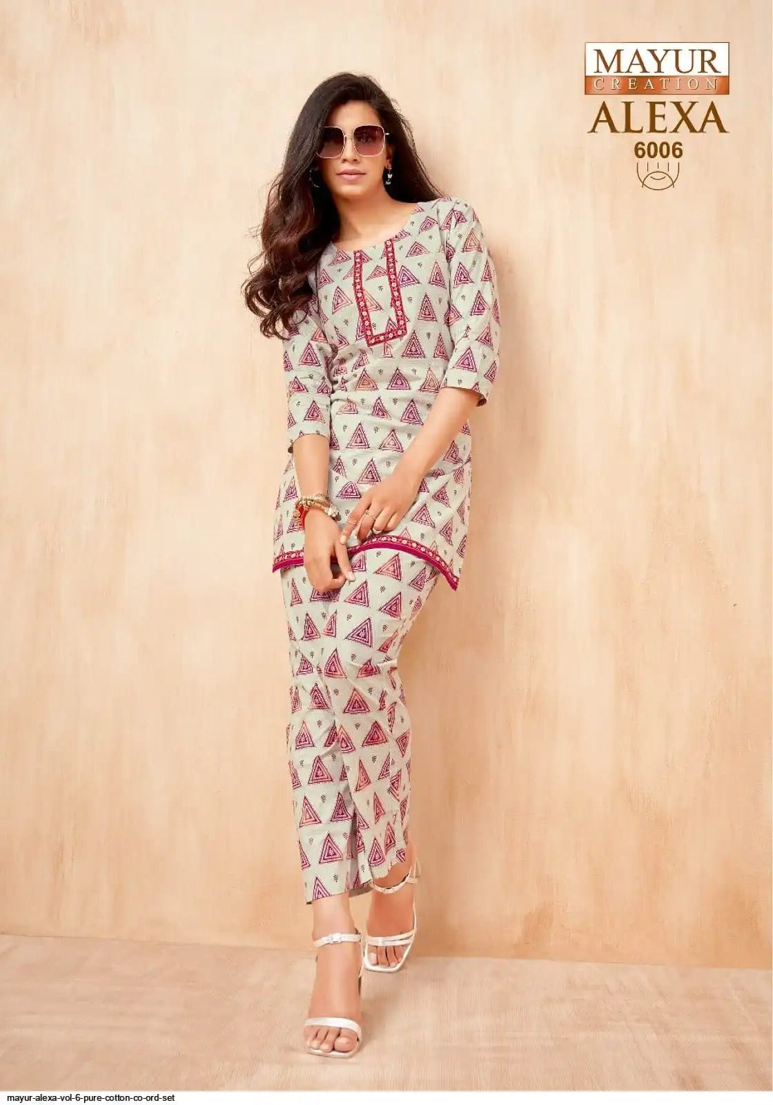 Mayur Alexa - Pure Cotton Co-Ord Set - Stylish Ethnic Wear