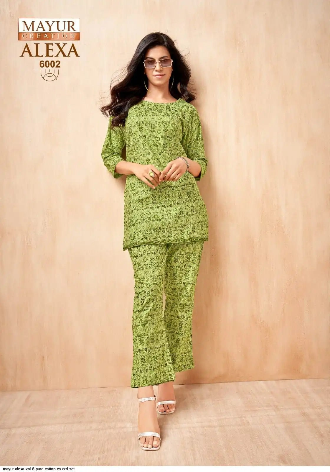 Mayur Alexa - Pure Cotton Co-Ord Set - Stylish Ethnic Wear