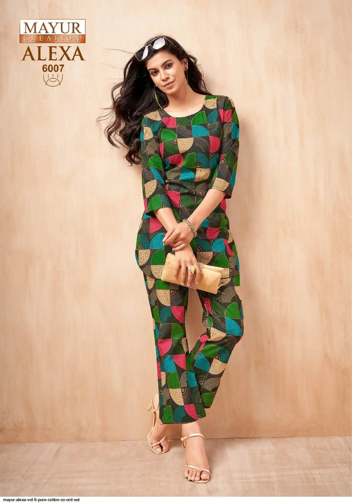 Mayur Alexa - Pure Cotton Co-Ord Set - Stylish Ethnic Wear