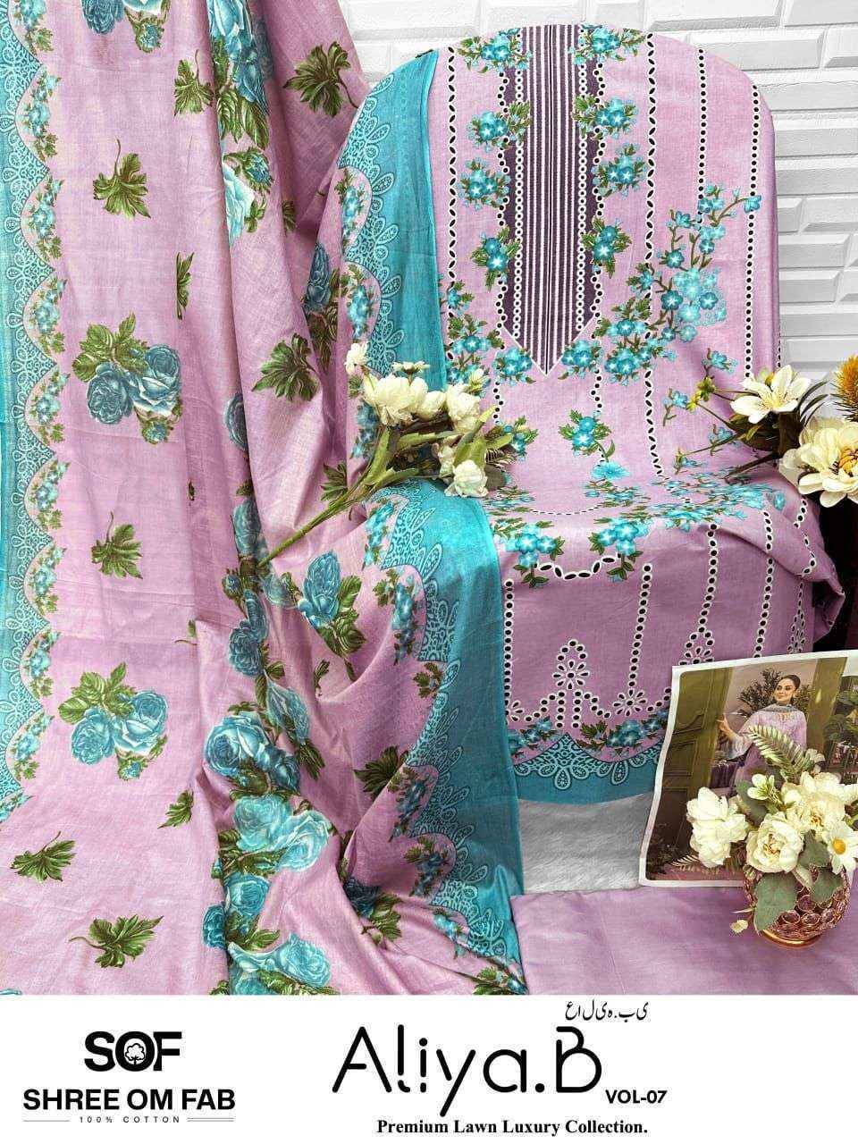 Shree Om Fab Aliya B - Karachi Cotton Printed Salwar Suit Readymade