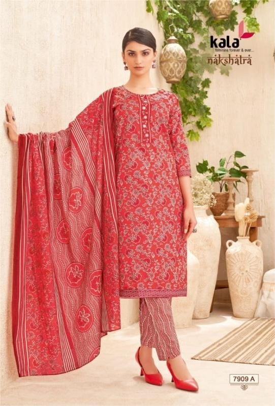 Kala Nakshatra - Cotton Printed Readymade Set - Premium Ethnic Wear