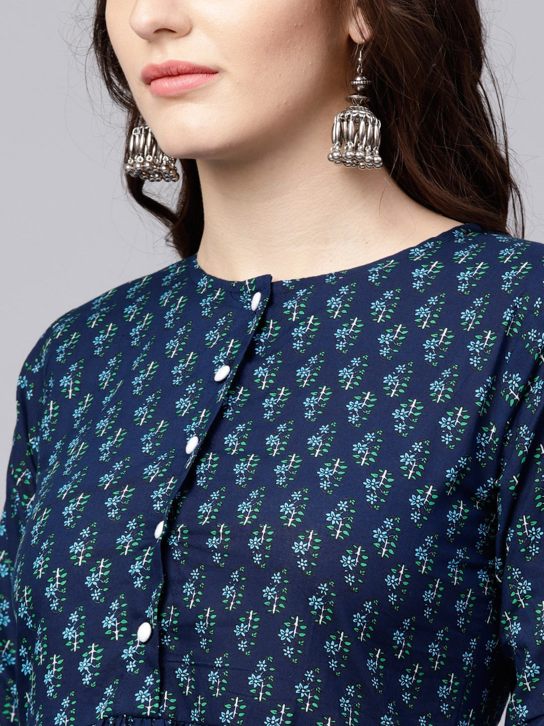 Cotton Printed Kurti Palazzo Set for Women – Elegant Ethnic Wear