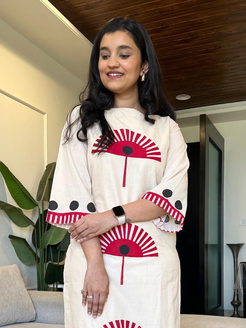 Women’s Cotton Flex Hand Block Print Co-ord Set | Premium Summer Wear Kurti with Pant