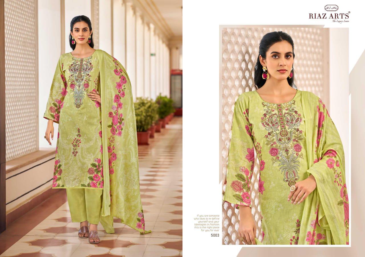 Karachi Lawn Cambric Embroidered Suit Collection