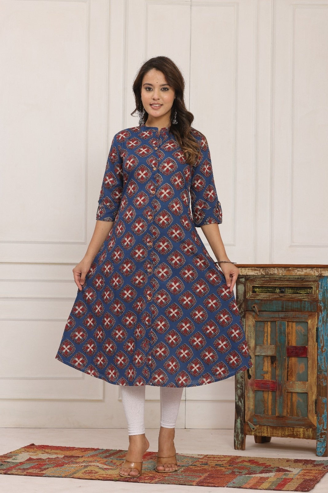 Premium Stylish Women Casual & Festive Wear Ethnic Top Kurti