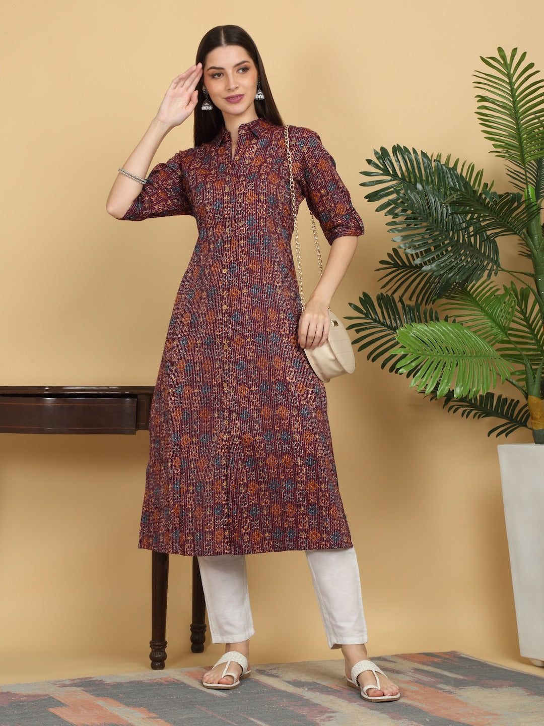 Best Premium Cotton College Wear & Festive Wear Ethnic Kurti