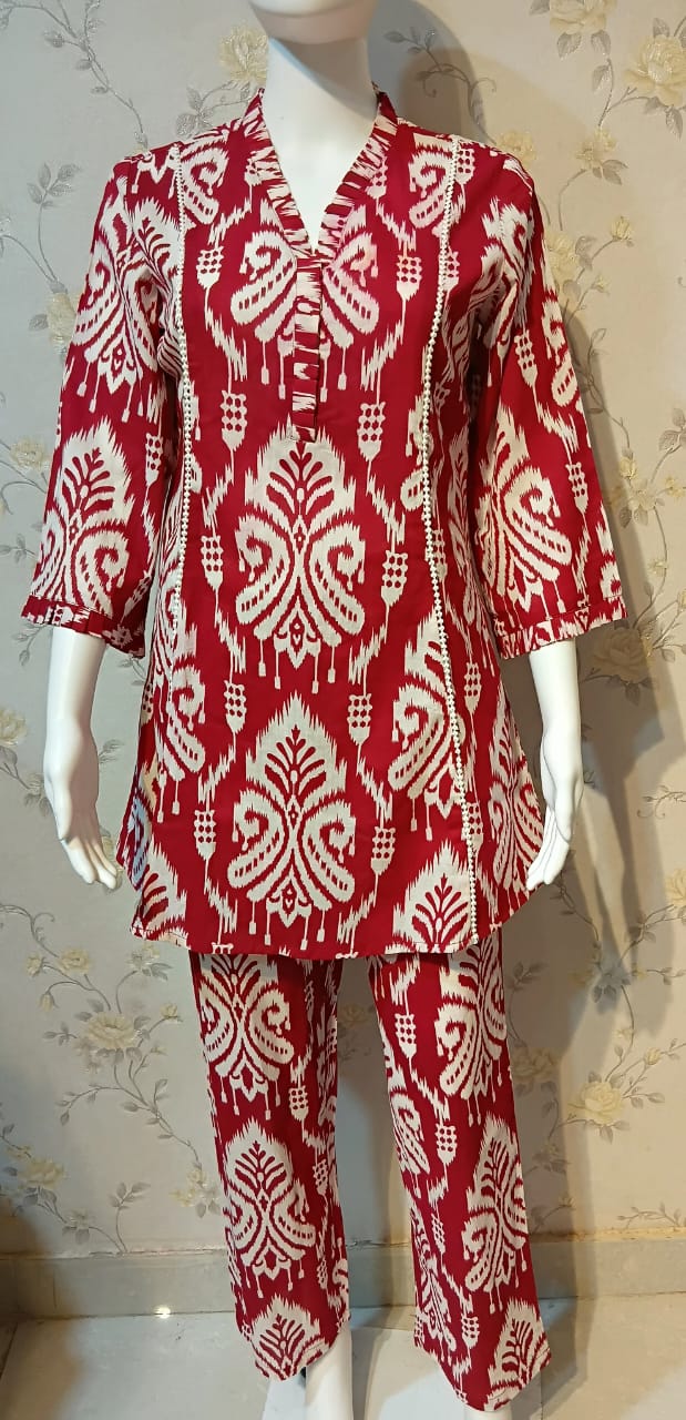 Premium Material Cord Set - Full Stitched Co-Ord Sets for Women
