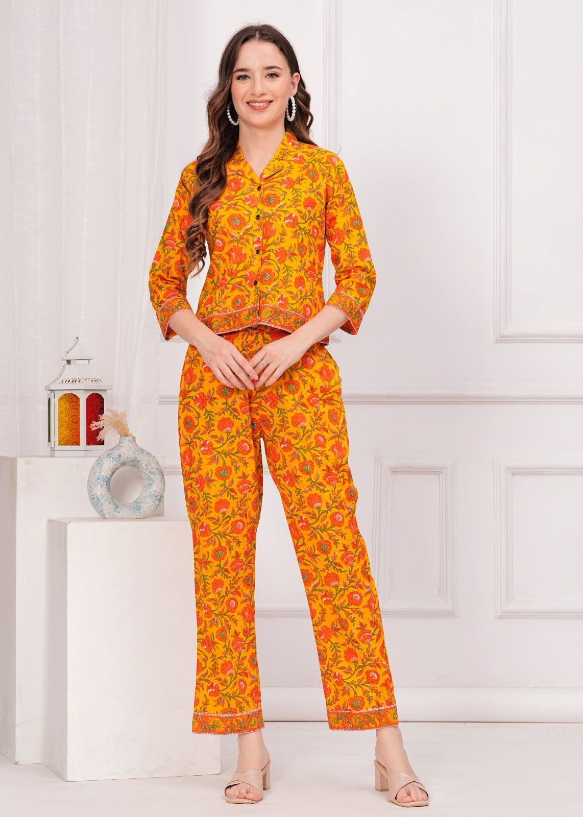 Latest Cotton Co-Ord Sets for Women | Full Stitched Cord Sets