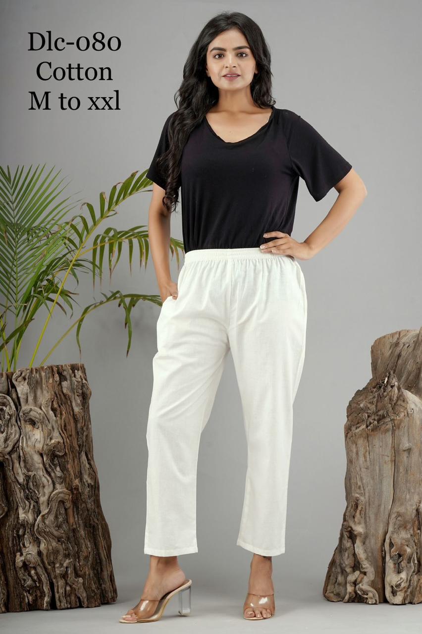 Breathable Cotton Ankle Pants for Women | Perfect for Office & Daily Wear