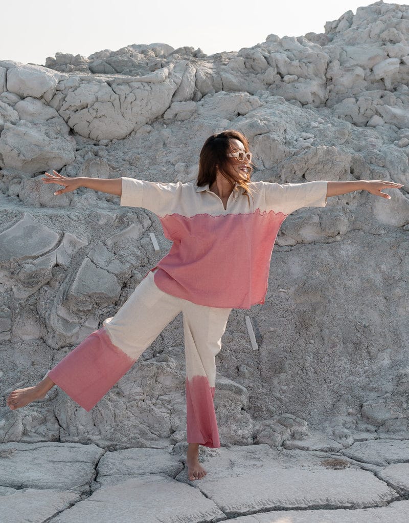 Premium Tie-Dye Cotton Flex Co-ord Set for Women – Casual & Party Wear