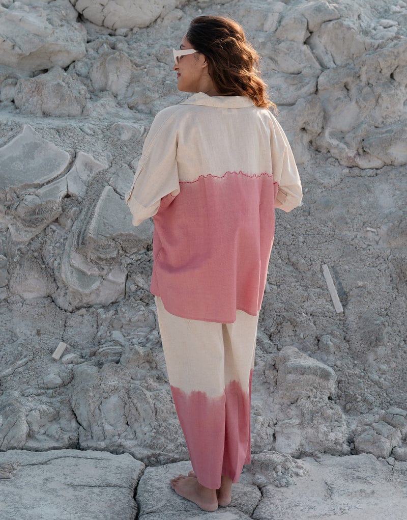 Premium Tie-Dye Cotton Flex Co-ord Set for Women – Casual & Party Wear