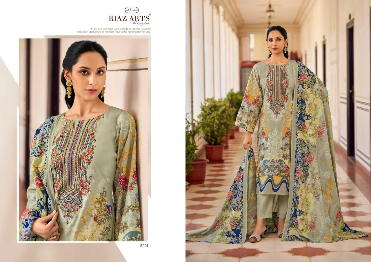 Premium Karachi Lawn Cambric Embroidered Suit Collection