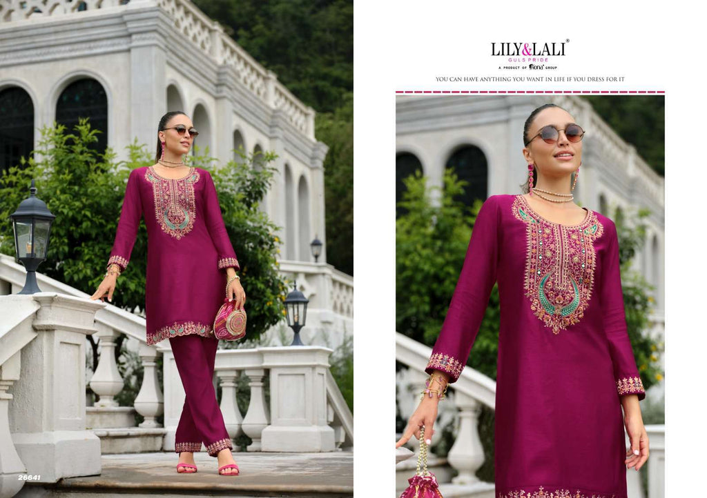 Pure Tissue Silk Premium Work Co Ord Set